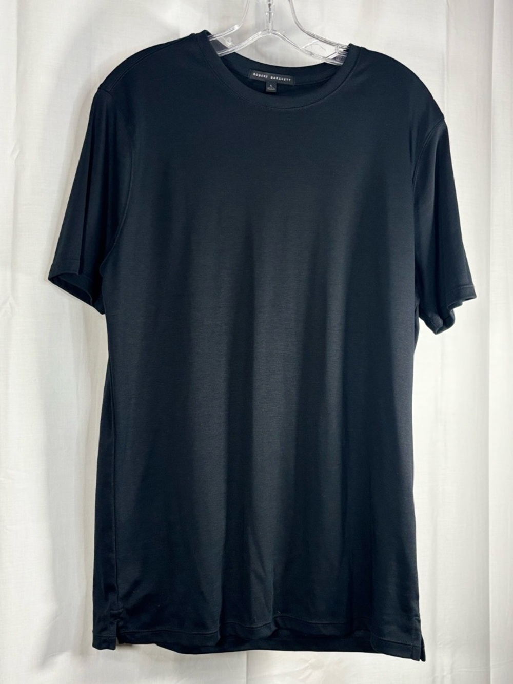 EUC Robert Barakett Men's Black Crewneck T-Shirt Size L